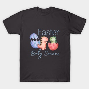 Easter Saurus Egg Blue T-Shirt